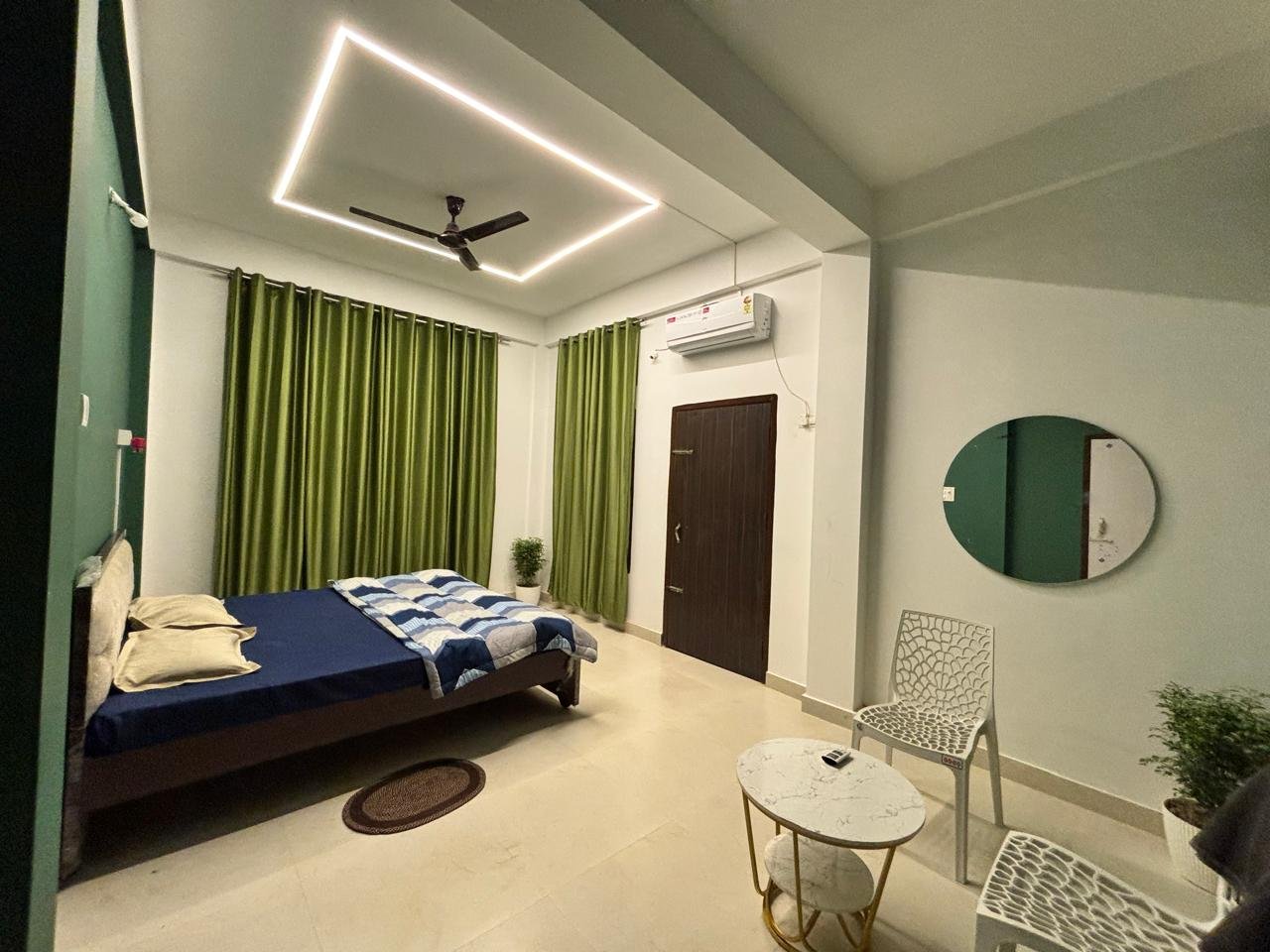 The White House Homestay Dibrugarh room interior